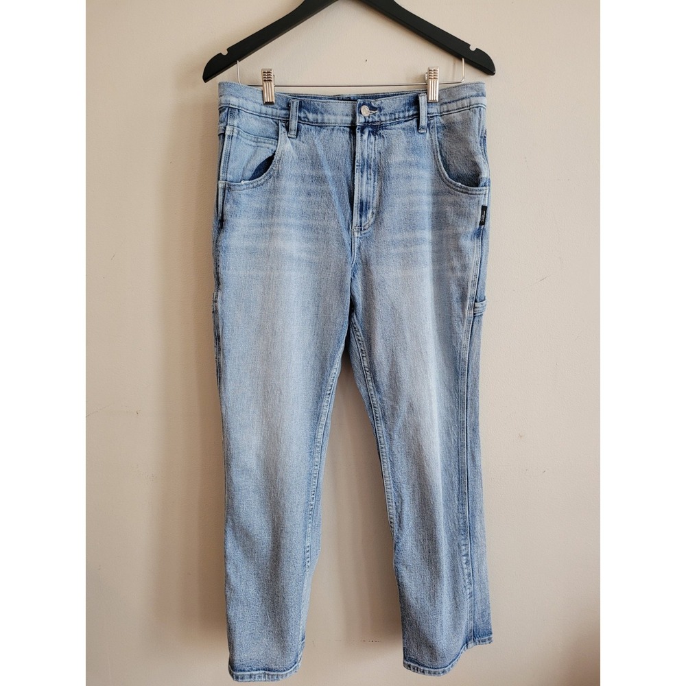 Silver Jeans Co Women's Carpenter Crop Denim 31x27